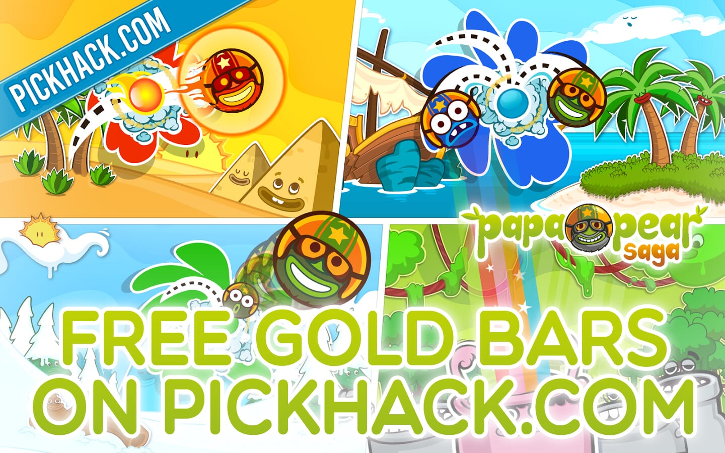 Image currently unavailable. Go to www.generator.pickhack.com and choose Papa Pear Saga image, you will be redirect to Papa Pear Saga Generator site.