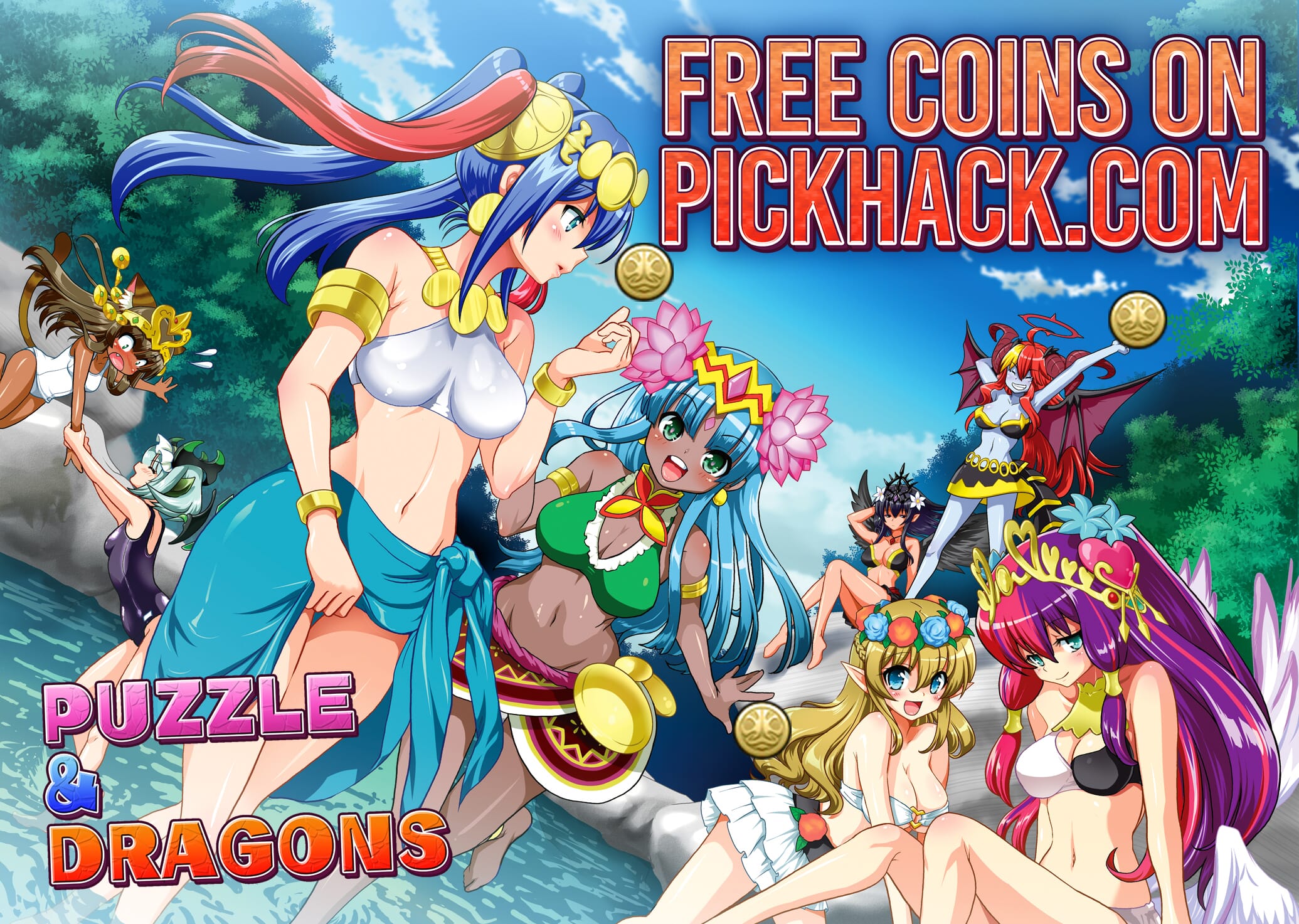 Image currently unavailable. Go to www.generator.pickhack.com and choose Puzzle & Dragons image, you will be redirect to Puzzle & Dragons Generator site.